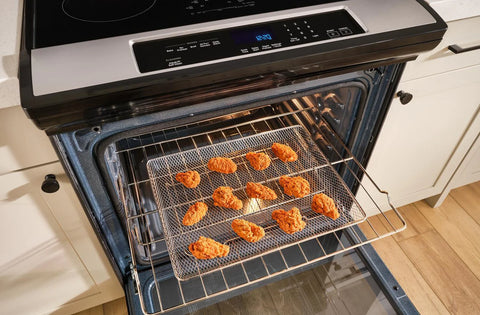 Whirlpool 6.4 Cu. Ft. Induction Range with No Preheat Air Fry - Stainless Steel - WSIS5030RZ