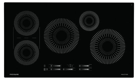 Frigidaire 36" 5-Element Induction Cooktop - Black - FCCI3627AB