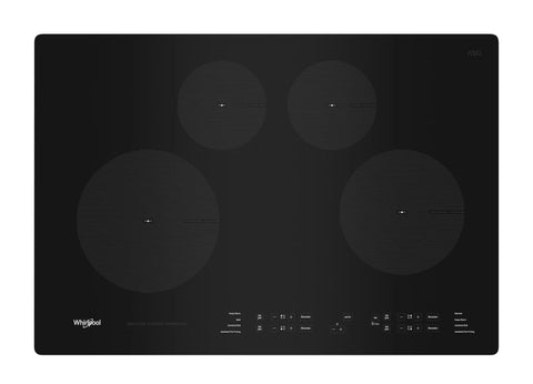 Whirlpool 30" 4-Element Induction Cooktop - Black - WCI55US0JB