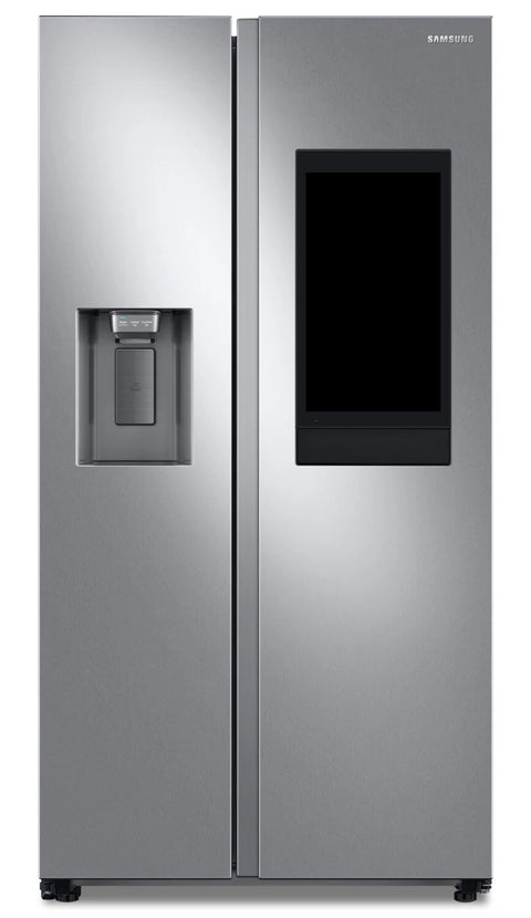 Samsung 36" 21.5 Cu. Ft. Side-by-Side with Family Hub Refrigerator - Stainless Steel - RS22T5561SR/AC