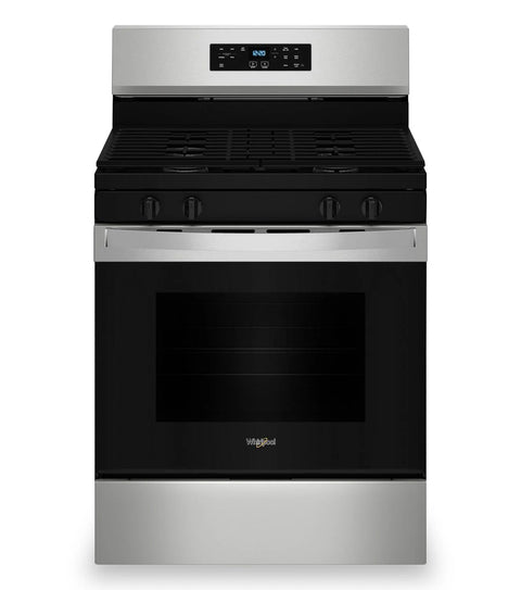 Whirlpool 30" 5.3 Cu. Ft. Gas Range with SpeedHeat™ Burner - WFGS3530RS