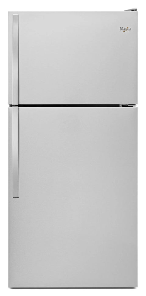 Whirlpool 30" 18.3 Cu. Ft. Top-Mount Refrigerator - Monochromatic Stainless Steel - WRT148FZDM