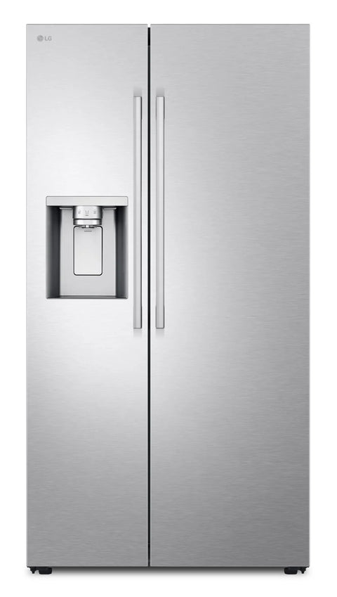 LG 36" 27 Cu. Ft Side by Side Refrigerator - Fingerprint Resistant Stainless Steel - LL27T3530S