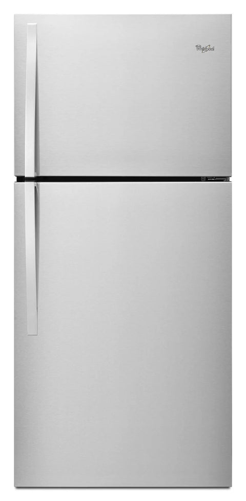 Whirlpool 30" 19.2 Cu. Ft. Top-Mount Refrigerator - Monochromatic Stainless Steel - WRT549SZDM