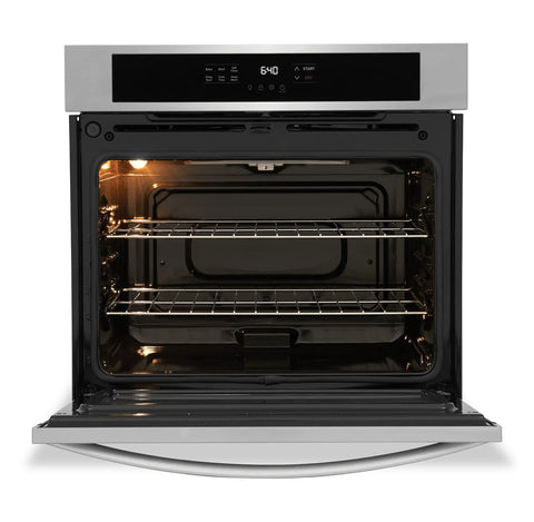 Frigidaire 30" 5.3 Cu. Ft. Electric Single Wall Oven - Stainless Steel - FCWS3025AS