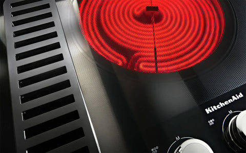 KitchenAid 36" 5-Element Electric Cooktop - Stainless Steel - KCED606GSS