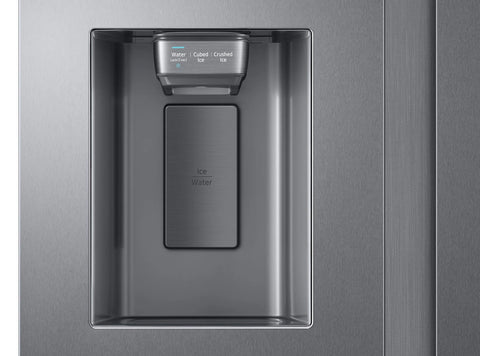 Samsung 36" 21.5 Cu. Ft. Side-by-Side with Family Hub Refrigerator - Stainless Steel - RS22T5561SR/AC
