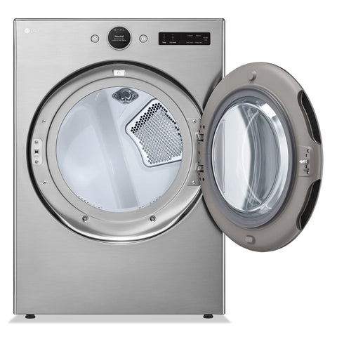 LG 7.4 Cu. Ft. Smart Gas Dryer with Steam - Graphite Steel - Stackable - DLGX5501V