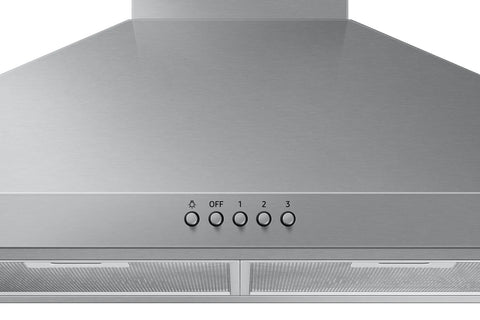Samsung 30" Chimney-Style Wall-Mount Range Hood - NK30R5000WS/AA