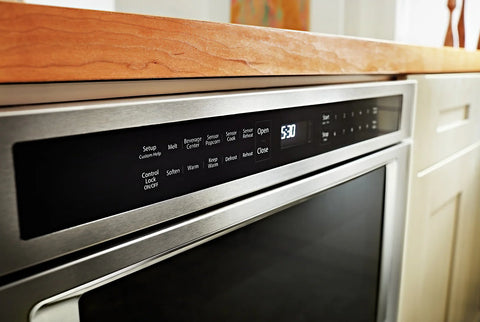 KitchenAid 1.2 Cu. Ft. Built-In Microwave with 950 Watts Cooking - Stainless Steel - KMBD104GSS