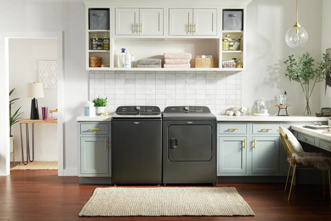 Whirlpool 7 Cu. Ft. Gas Dryer - Volcano Black - WGD6150PB