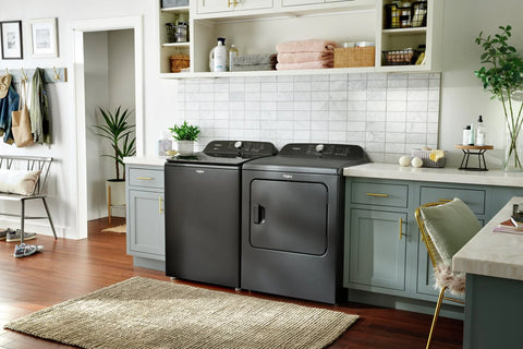 Whirlpool 7 Cu. Ft. Gas Dryer - Volcano Black - WGD6150PB