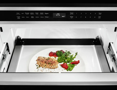 KitchenAid 1.2 Cu. Ft. Built-In Microwave with 950 Watts Cooking - Stainless Steel - KMBD104GSS