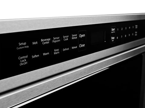 KitchenAid 1.2 Cu. Ft. Built-In Microwave with 950 Watts Cooking - Stainless Steel - KMBD104GSS