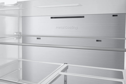 Samsung 36" 23 Cu. Ft. Bespoke Counter-Depth French-Door Refrigerator with AI Home Screen - RF90F29BECRAA