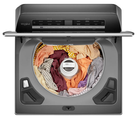 Whirlpool 6.0 Cu. Ft. Smart Top-Load Washer - Chrome Shadow - WTW8127LC