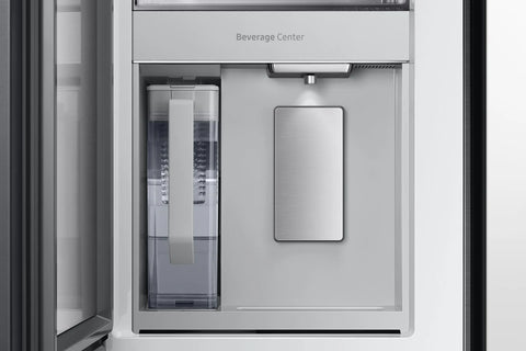 Samsung 36" 23 Cu. Ft. Bespoke Counter-Depth French-Door Refrigerator with AI Home Screen - RF90F29BECRAA