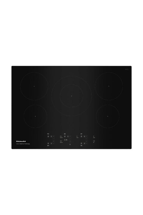 KitchenAid 30" 5-Element Induction Cooktop - Black - KCIG550JBL